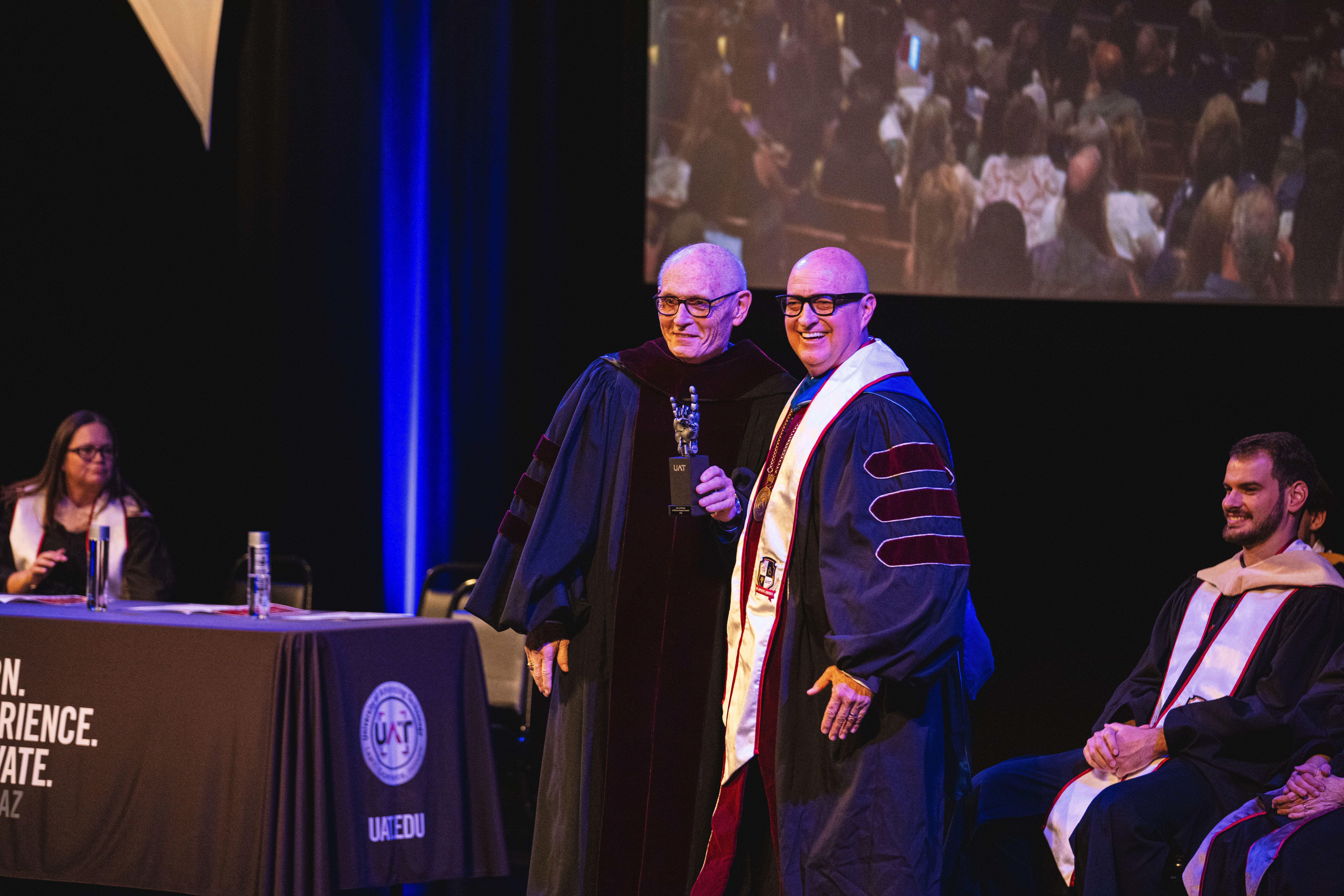 Chairman Emeritus Jay Lohman Honored with UAT