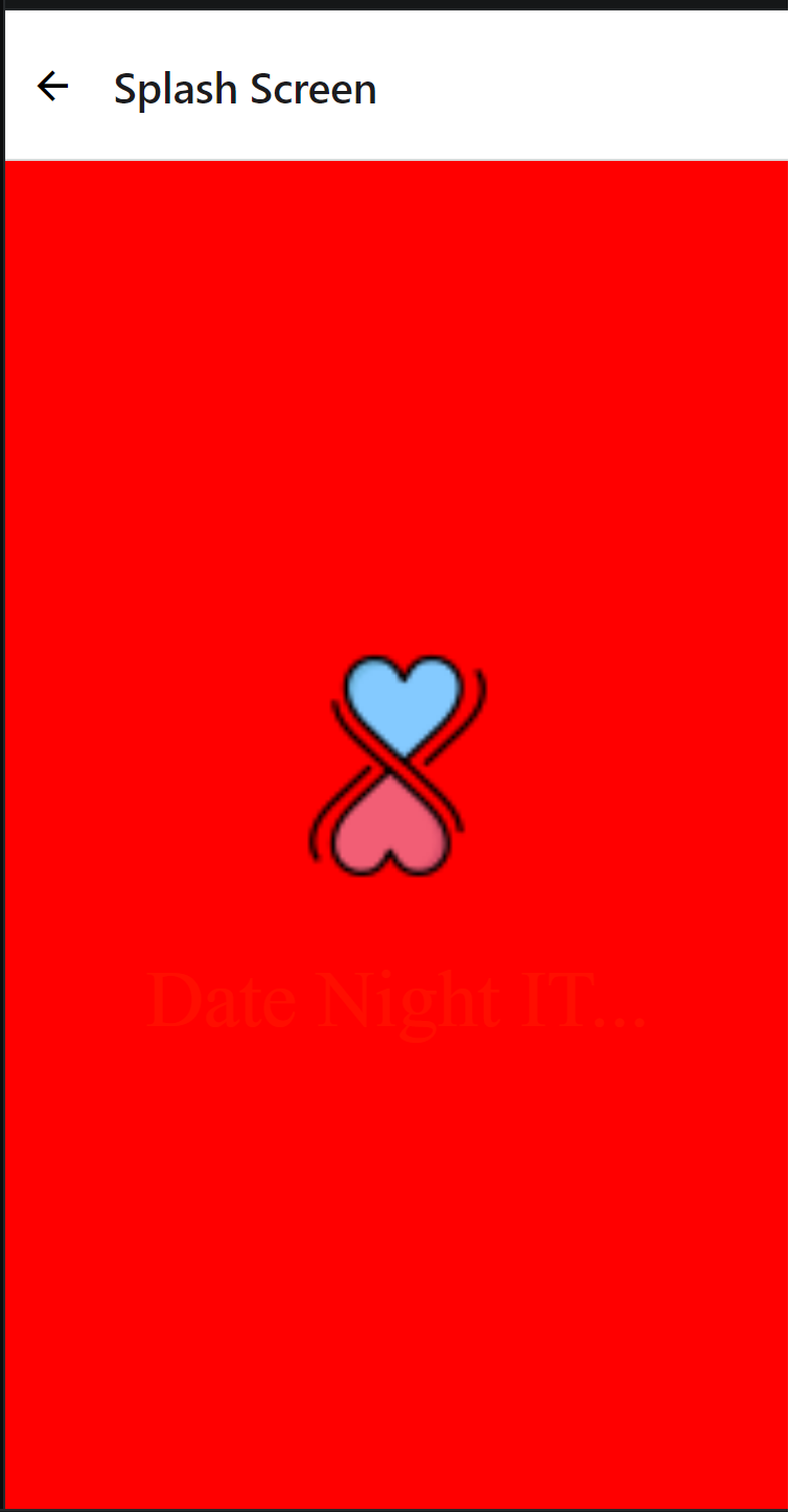 A red background with a heart symbol

Description automatically generated